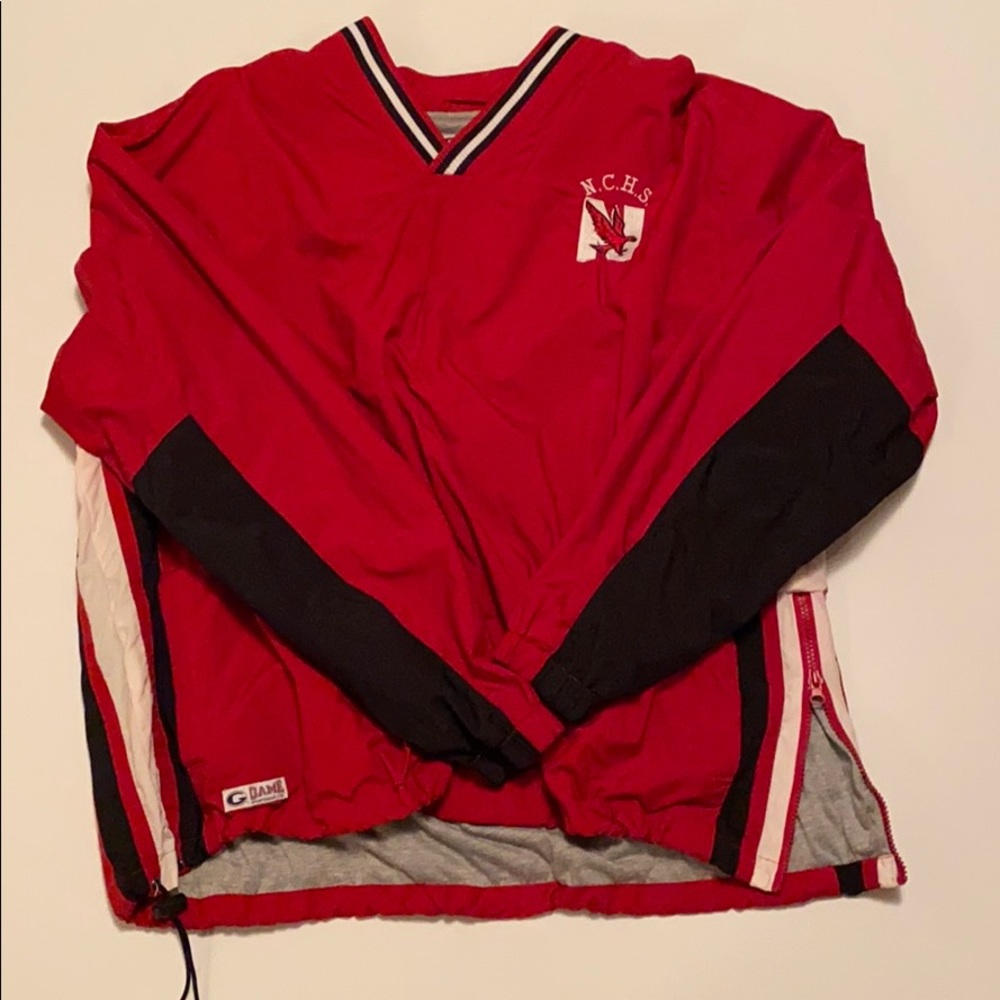 Naperville Central HS Pullover Red Like New